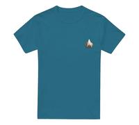 Cotton Soul Star Trek TNG Science Emblem Unisex T Shirt, Slate, Medium