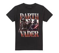 Cotton Soul Star Wars Darth Vader Homage Unisex T Shirt, Black, Small
