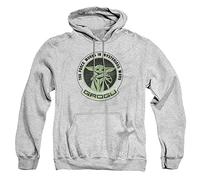 Cotton Soul Star Wars Mandalorian Grogu Mysterious Ways Unisex Hoodie, Grey Heather, Large