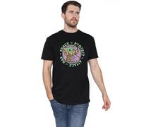 Cotton Soul Star Wars Mandalorian Grogu Protect Attack Nap Snack Mens T Shirt, Black, XXL