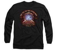 Cotton Soul Stargate Sg-1 Other Side Unisex Long Sleeve T Shirt, Black, X-Large