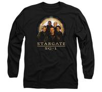 Cotton Soul Stargate Sg-1 Stargate Sg-1 Team Unisex Long Sleeve T Shirt, Black, XX-Large
