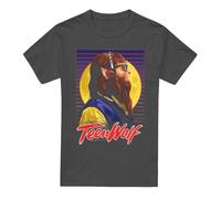 Cotton Soul Teen Wolf Headphone Wolf Unisex T Shirt, Charcoal
