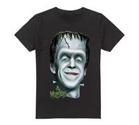 Cotton Soul The Munsters Herman Unisex T Shirt, Black, Medium
