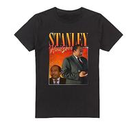 Cotton Soul The US Office Stanley Nostalgia Mens T Shirt, Black, LRG