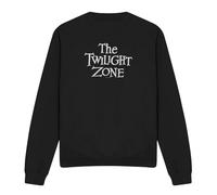 Cotton Soul Twilight Zone Logo Unisex Sweatshirt, Black, Large