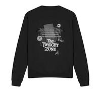 Cotton Soul Twilight Zone Monologue Unisex Sweatshirt, Black, Large