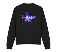 Cotton Soul Twilight Zone Twilight Galaxy Unisex Sweatshirt, Black, Large
