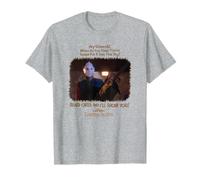 Cotton Soul Women's Christmas Vacation Bend Over T-Shirt - Grey, Small