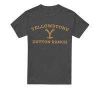 Cotton Soul Yellowstone/Arched Logo-Adult Heather, Black