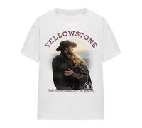 Cotton Soul Yellowstone Beth and Rip Tomorrows Ladies T Shirt, White