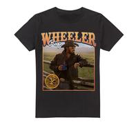 Cotton Soul Yellowstone Coffee with Rip Wheeler Unisex Adult T Shirt, Black, Small