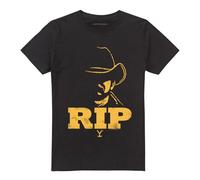 Cotton Soul Yellowstone RIP Unisex T Shirt, Black