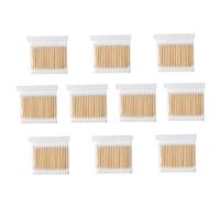 Cotton Stick Double Ended Cotton Swab Wooden Cotton Buds for Make Up Travel Ears Cleaning Pets 1000PCS