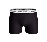 Cotton stretch boxer shorts Björn Borg (x3) Noir M
