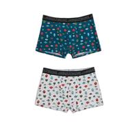 Cotton stretch boxer shorts Star Wars Alien Species (x2) Bleu S