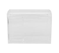 Cotton Swab Storage Box Transparent Makeup Powder Puff Organizer Container