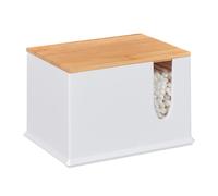 Cotton swab storage Removable Lid Dustproof Cotton Bud Holder 4 Compartments