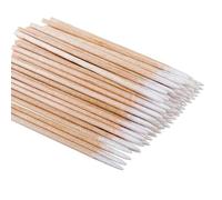 Cotton Swab Wooden Stick, 400 PCS Cotton Buds Cotton Swab Cotton Swabs Pointed Tip Makeup Cosmetic Applicator Sticks for Eyebrow Tattoo Beauty Make-up Color Nail Seam Dedicated Dirty Picking Sticks