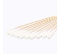 Cotton Swabs, 100 Pcs 6 Inch Extra Long Medical Cotton Buds with Wooden Handle, Disposable Sanitary Swab for Medicine Beauty