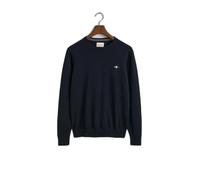 Cotton sweater round neck Gant Classic Bleu S