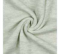 Cotton Sweatshirt Knitted Jersey Fabric Material - Ecru, 1Mtr 140cm x 100cm