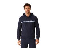 BOSS Cotton-terry zip-up hoodie with stripes and logo - Style Authentic Jacket H, 50554785 Dark Blue M