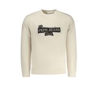 Cotton Sweatshirt - male - Pepe Jeans - Sweatshirts - Beige - S - Sweatshirts & Hoodies S