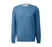 Cotton Sweatshirt with Embroidered Logo s.Oliver Bleu S