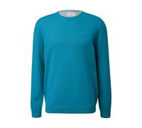 Cotton Sweatshirt with Embroidered Logo s.Oliver Turquoise XL