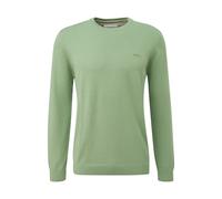 Cotton Sweatshirt with Embroidered Logo s.Oliver Vert M