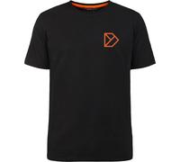 Cotton T-shirt Didriksons Harald See You Outside Noir 3XL