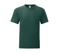 Cotton T-shirt Fruit of the Loom Iconic 150 Vert 2XL