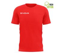 Givova FRESH COTTON T-SHIRT RED Size M