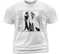 Cotton T Shirt Humble Pie Tee Steve Marriott Jerry Shirley Greg Ridley White M