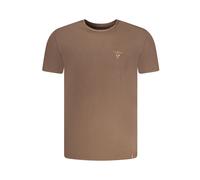 Cotton T-Shirt - male - Aeronautica Militare - T-Shirts - Brown - M - Tops M