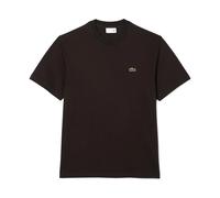 Cotton T-Shirt - male - Lacoste - T-Shirts - Brown - M - Tops M