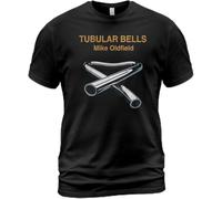 Cotton T-Shirt Mike Oldfield Tubular Bells Album Tee Kevin Ayers David Bedford