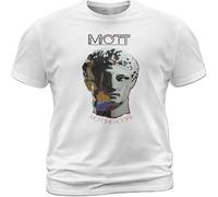 Cotton T Shirt Mott The Hoople Mott Album Tee Andrew Wood Bruce Fairweather White L