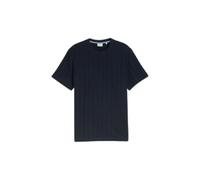 Cotton T-shirt Tom Tailor Bleu L