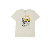 Cotton T-shirt with Smiley® Print Child s.Oliver Beige 13/14 years