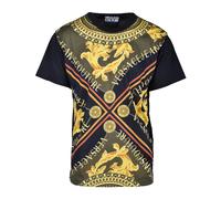Cotton T-shirt with Unique Design - male - Versace Jeans Couture - T-Shirts - Multicolor - S - Tops S