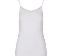 Cotton tank top for women Urban Classics Basic Lace (x2) Blanc S