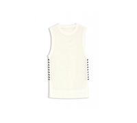 BOSS Cotton top with mesh structure - Style C_Favignon, 50559809 Natural M