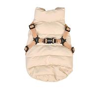 Cotton Touch Dog Harness Jumper - Beige - S