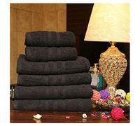 Cotton Towels 500gsm Bathroom Bath Sheet Large Super Soft Absorbent 90 x 140 cm Black