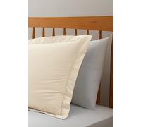 Cotton Traders 200 Thread Count Oxford Pillowcase Pair In Ivory Ivory One Size