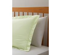 Cotton Traders 200 Thread Count Oxford Pillowcase Pair In Light Green Light Green One Size