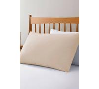 Cotton Traders 200 Thread Count Standard Pillowcase Pair In Beige Beige One Size