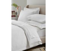 Cotton Traders 400 Thread Count Cotton Sateen Duvet Set In White White King